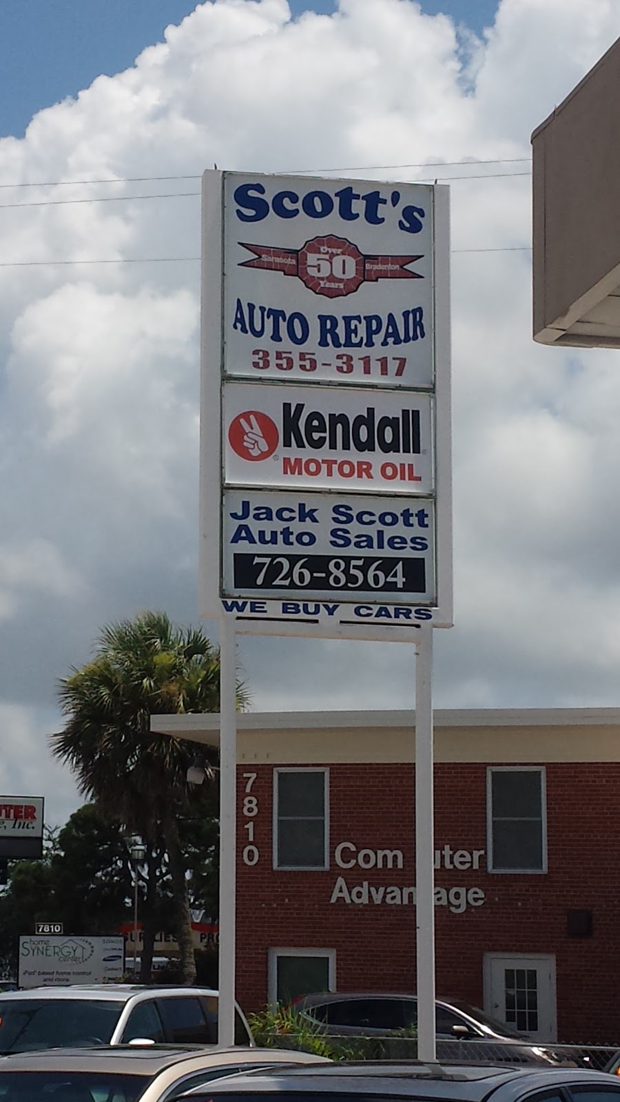 Scotts Auto Repair Inc | 6691 33rd St E, Sarasota, FL 34243 | Phone: (941) 355-3117