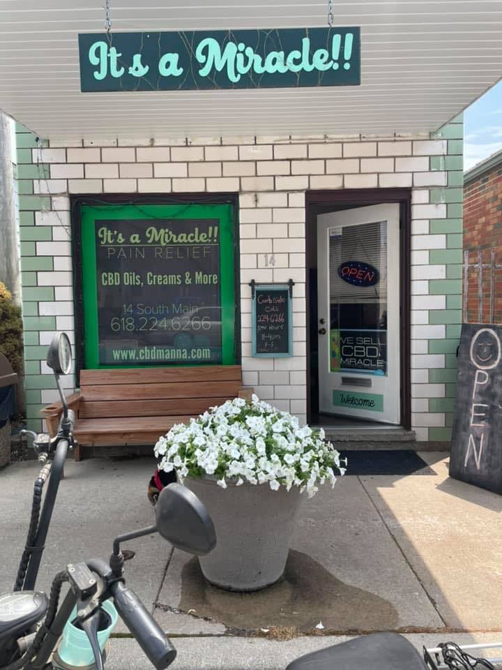 Its a Miracle CBD Store | 14 S Main St, Trenton, IL 62293, USA | Phone: (618) 224-6266