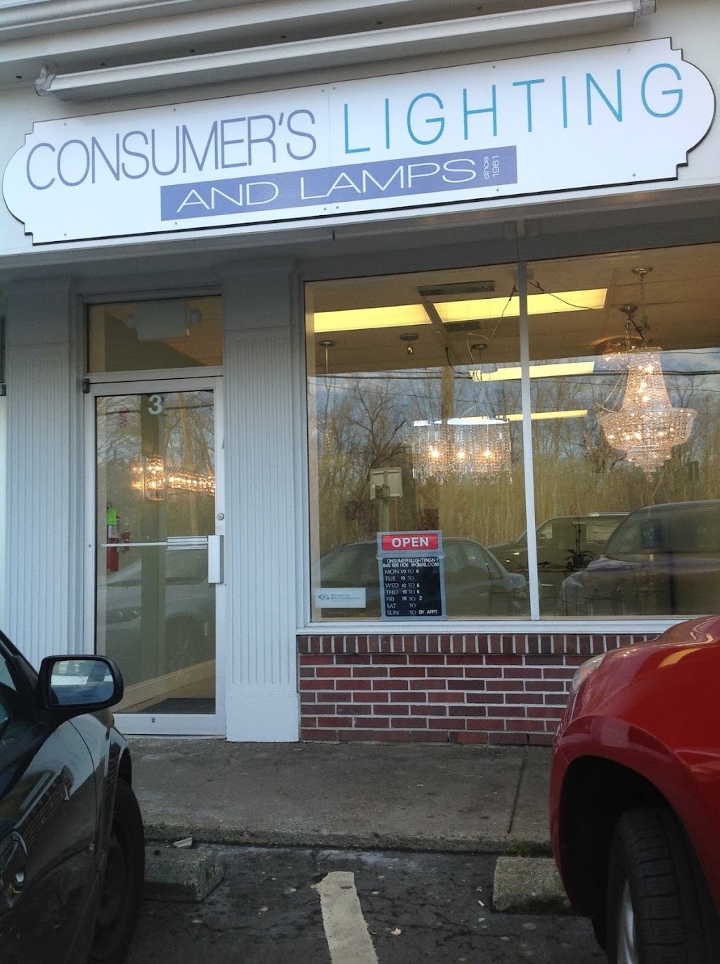 Consumers Lighting And Lamps | 17 Washington Ave, Suffern, NY 10901, USA | Phone: (845) 533-1622