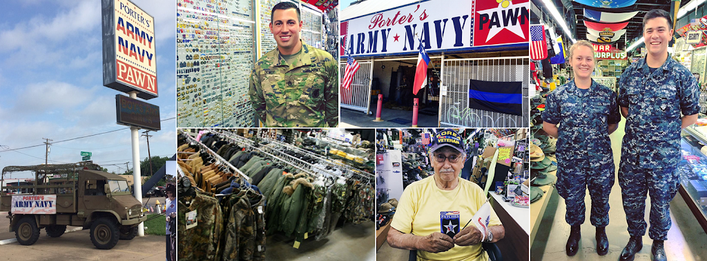 Porters Army & Navy | 600 E Irving Blvd, Irving, TX 75060, USA | Phone: (972) 579-1155