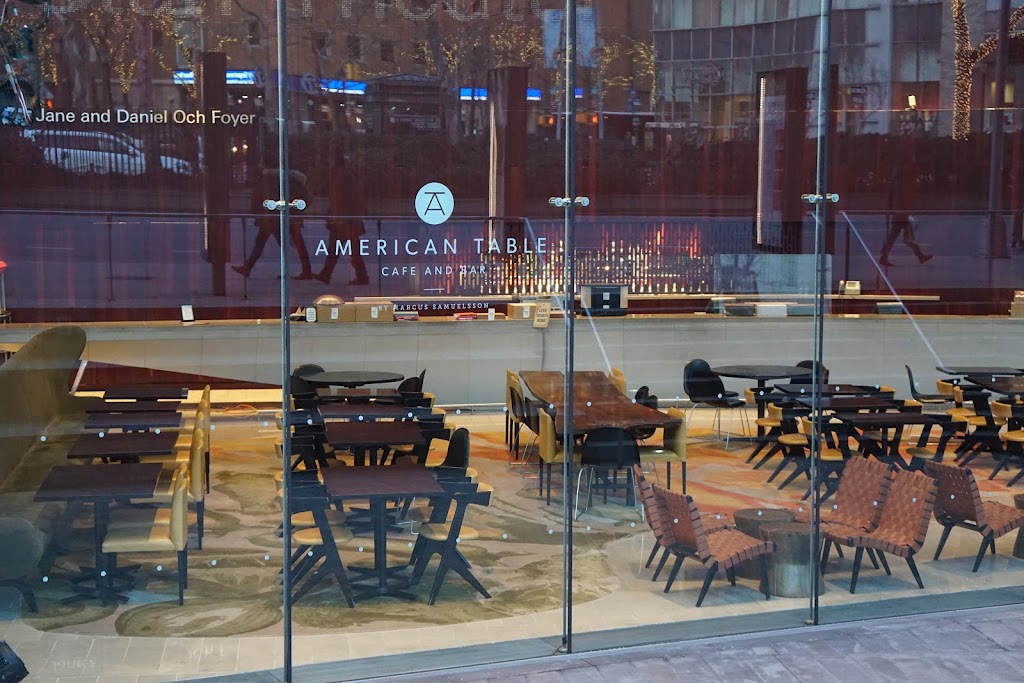 American Table | Lincoln Center Plaza, 1941 Broadway, New York, NY 10023, USA | Phone: (212) 671-4200