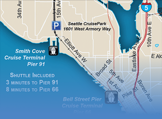 Seattle CruisePark | 1601 W Armory Way, Seattle, WA 98119, USA | Phone: (888) 418-3361