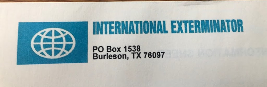 International Exterminator Corp | 1620 Stillwater Dr, Burleson, TX 76028, USA | Phone: (817) 446-7195