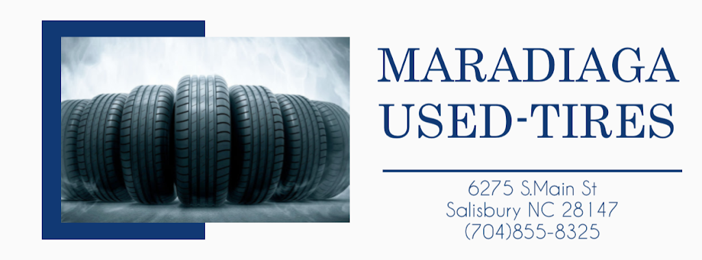 Maradiaga Used Tires | 6275 S Main St, Salisbury, NC 28147 | Phone: (704) 859-1396