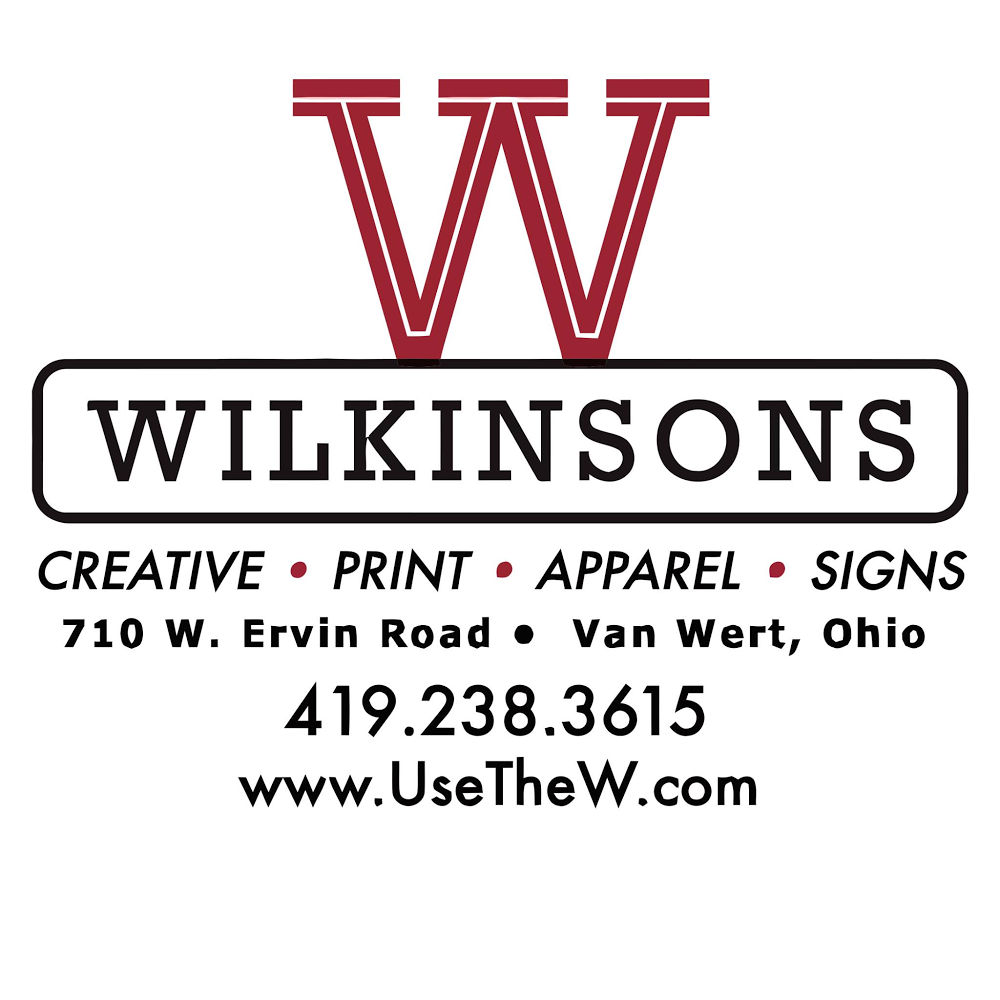 Wilkinsons - Print Apparel Signs | 710 W Ervin Rd, Van Wert, OH 45891, USA | Phone: (419) 238-3615