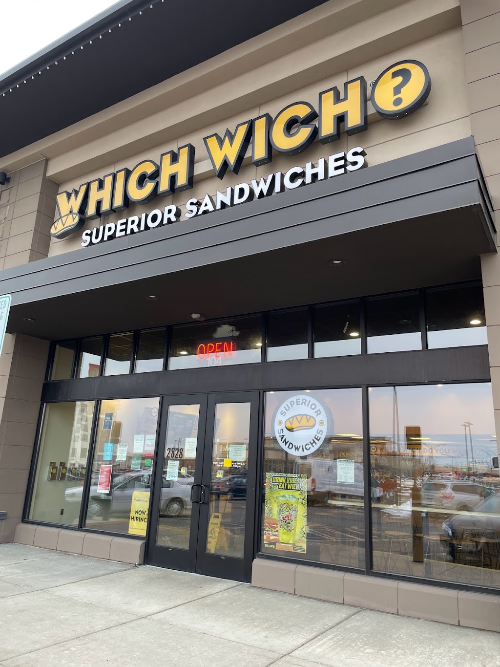 Which Wich Superior Sandwiches | 2828 Prairie Lakes Dr #104, Sun Prairie, WI 53590, USA | Phone: (608) 825-1001