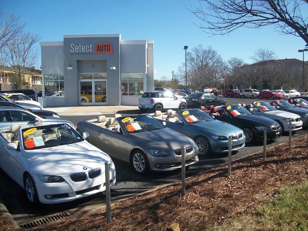 Select Auto of Charlotte | 11405 E Independence Blvd, Matthews, NC 28105, USA | Phone: (704) 841-0672