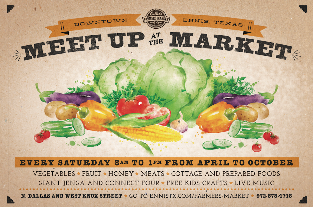 Ennis Bluebonnet Market | 119 N Dallas St, Ennis, TX 75119, USA | Phone: (972) 878-4748