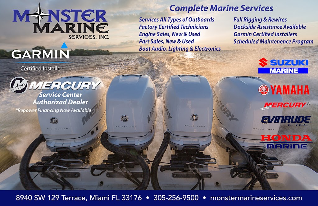 Monster Marine Services, Inc. | 8940 SW 129th Terrace, Miami, FL 33176, USA | Phone: (305) 256-9500