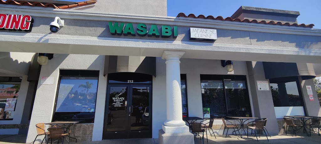 Wasabi Japanese Cuisine | 1688 S Melrose Dr #212, Vista, CA 92081, USA | Phone: (760) 727-8090