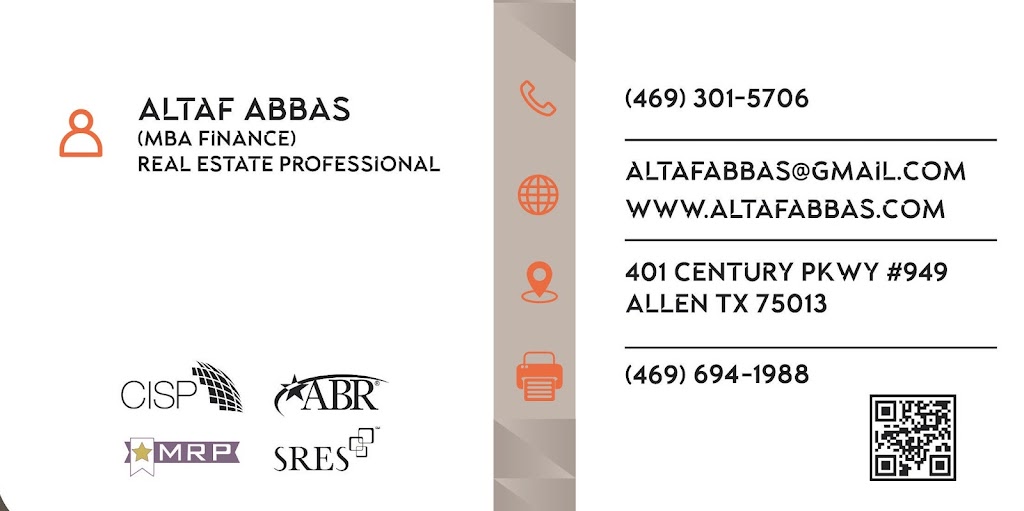 Abm alliance group realty LLC | 401 Century Pkwy #949, Allen, TX 75013, USA | Phone: (469) 855-3829