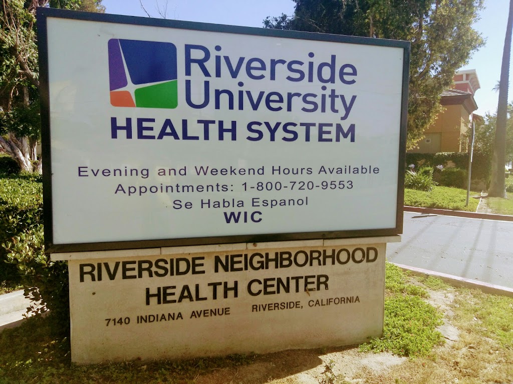 Riverside Neighborhood Health Center | 7140 Indiana Ave, Riverside, CA 92504, USA | Phone: (951) 358-6000