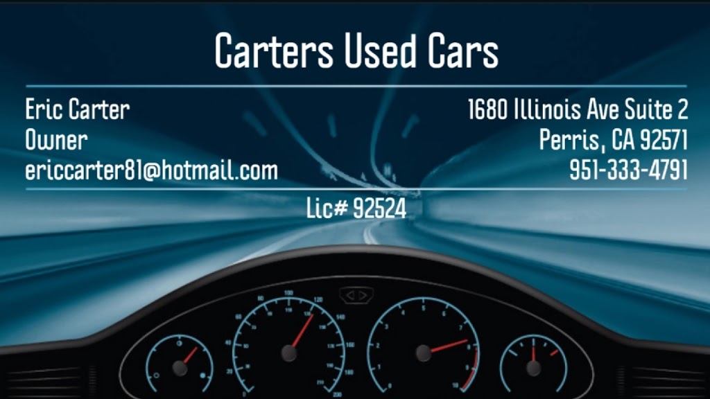 Carters used cars | 1680 Illinois Ave Suite 2, Perris, CA 92571, USA | Phone: (951) 333-4791