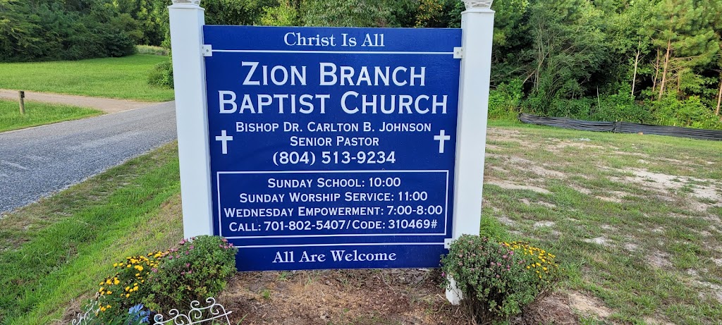 Zion Branch Baptist Church Saluda Va | 224 Zion Branch Rd Box 224, Saluda, VA 23149, USA | Phone: (804) 513-9234