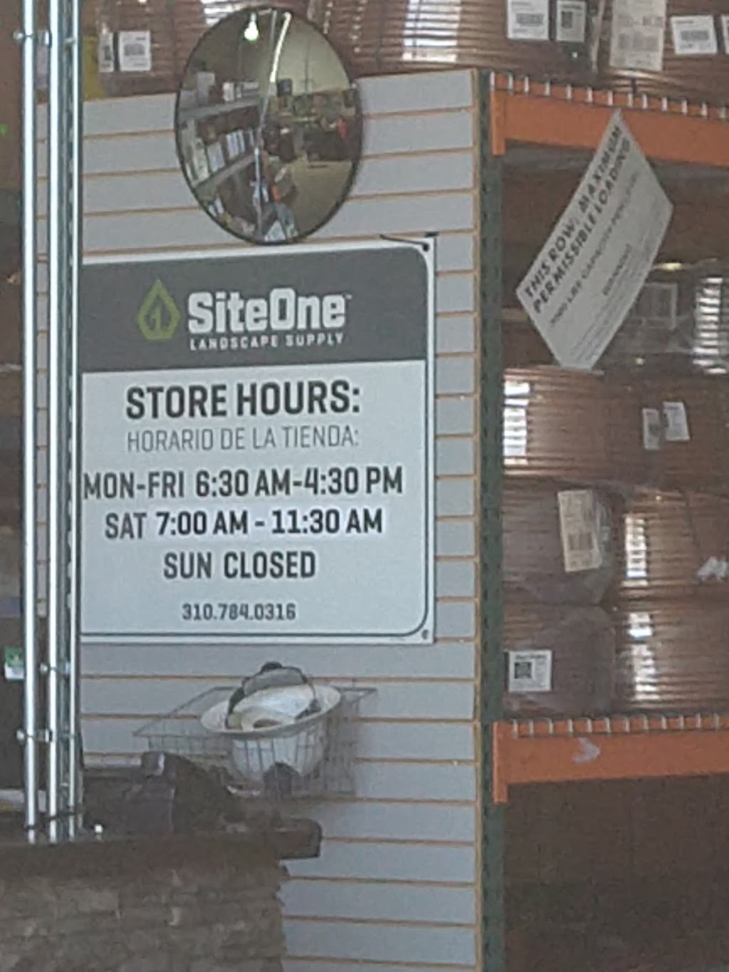 SiteOne Landscape Supply | 3017 Kashiwa St, Torrance, CA 90505 | Phone: (310) 784-0316