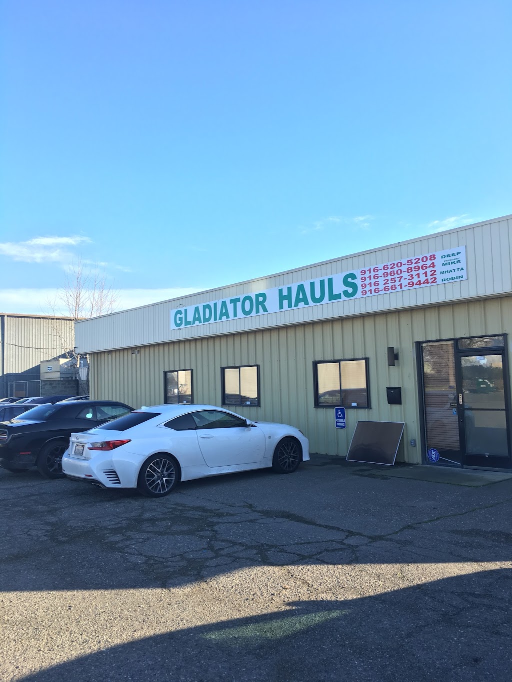 GLADIATOR HAULS | 1500 E Kentucky Ave, Woodland, CA 95776, USA | Phone: (916) 620-5208