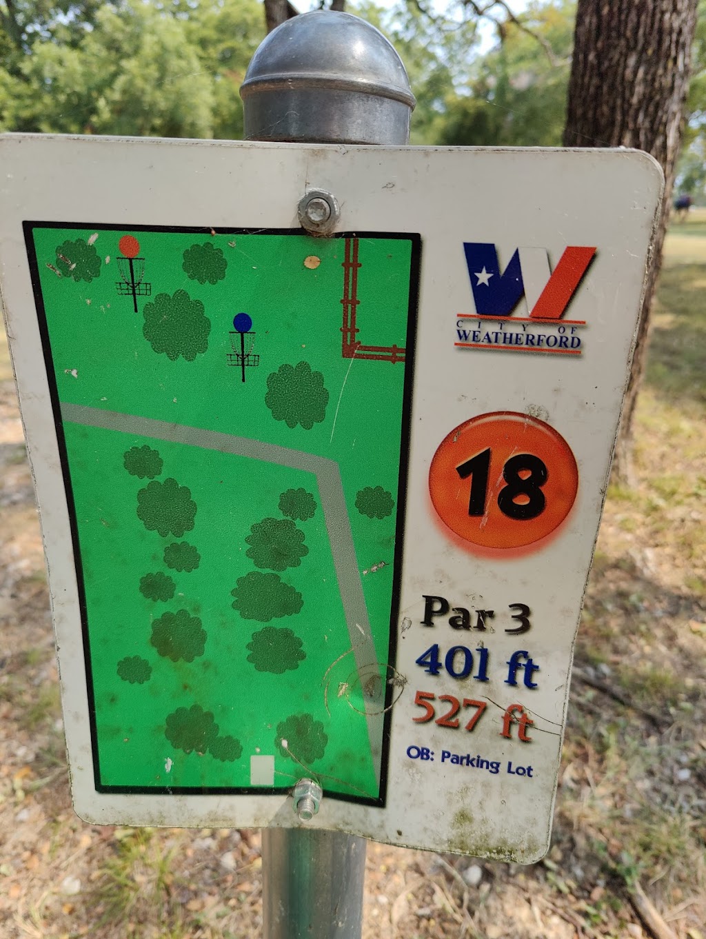 Weatherford Disc Golf Course | 1197 Mikus Rd, Weatherford, TX 76087, USA | Phone: (817) 598-4124