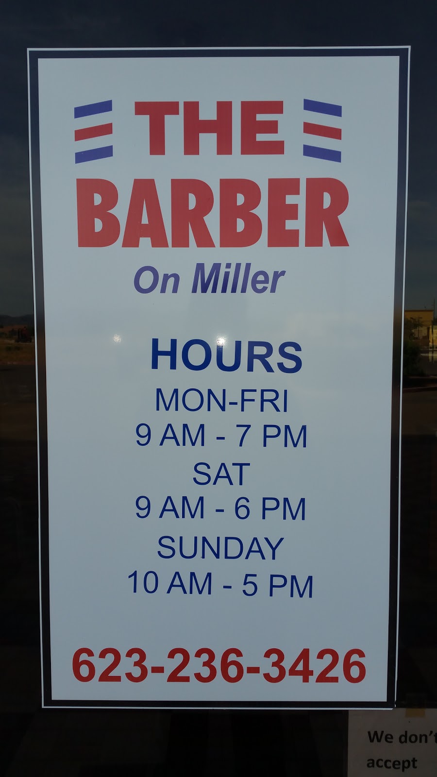Barber On Miller | 6213 N Miller Rd # 108, Buckeye, AZ 85326, USA | Phone: (623) 236-3426