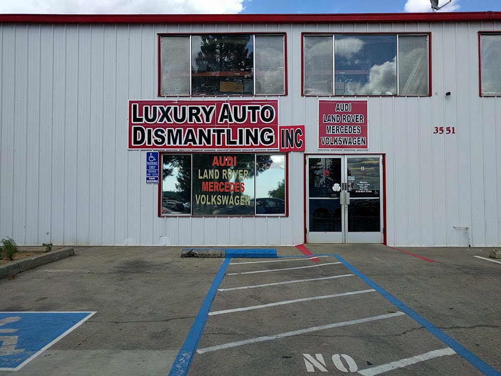 Luxury Auto Dismantling Inc. | 3551 Recycle Rd STE 1, Rancho Cordova, CA 95742, USA | Phone: (916) 631-7744