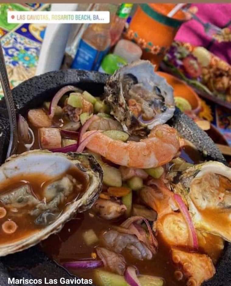 Mariscos Las gaviotas | Carretera libre Tijuana-ensenada km.41.5, frente a fraccionamiento Las Gaviotas Puerto nuevo, 22710 Rosarito, B.C., Mexico | Phone: 661 239 0162