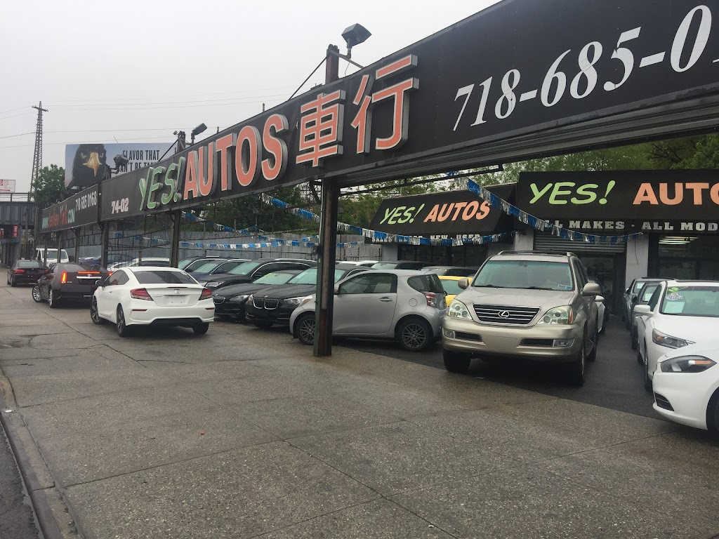 Yes Autos | 74-02 Queens Blvd, Queens, NY 11373, USA | Phone: (718) 685-0168
