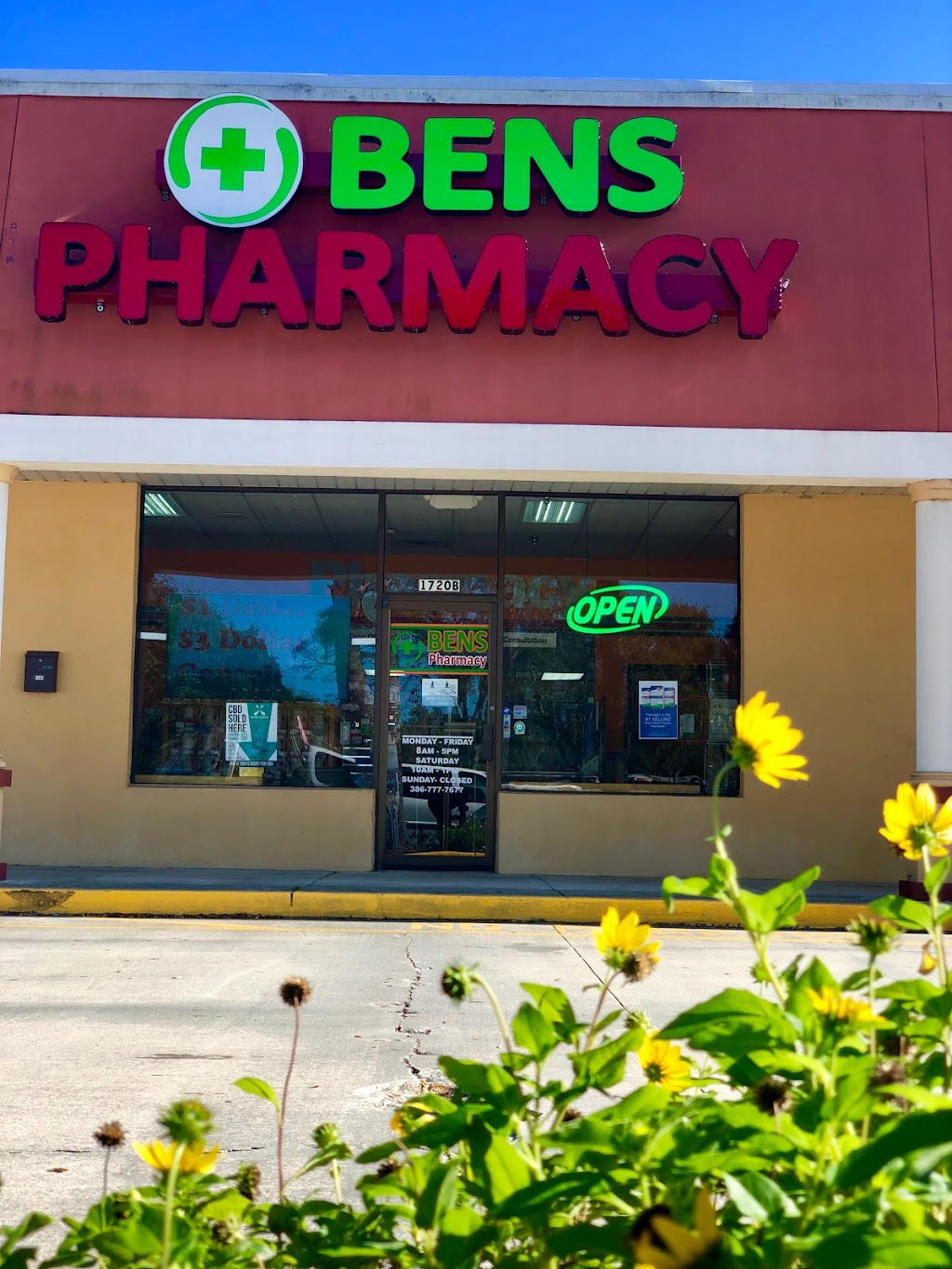 Bens Pharmacy | 1720 B, FL-44, New Smyrna Beach, FL 32168, USA | Phone: (386) 777-7677