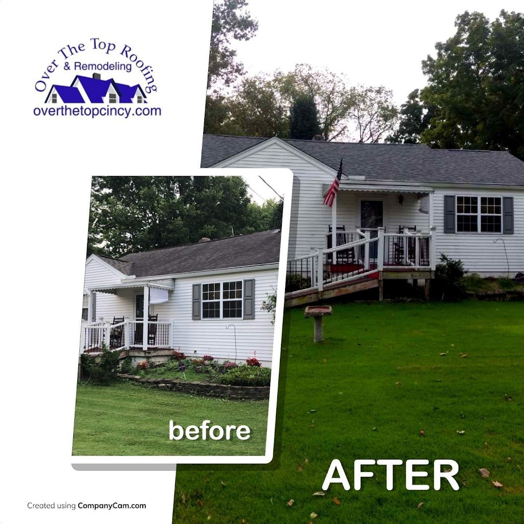 Over The Top Roofing & Remodeling | 254 Charles A Liddle Drive #5, Lawrenceburg, IN 47025, USA | Phone: (513) 704-5422
