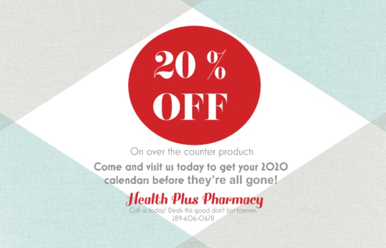 Health Plus Pharmacy | 6360 Lundys Ln, Niagara Falls, ON L2G 1T6, Canada | Phone: (289) 606-0678