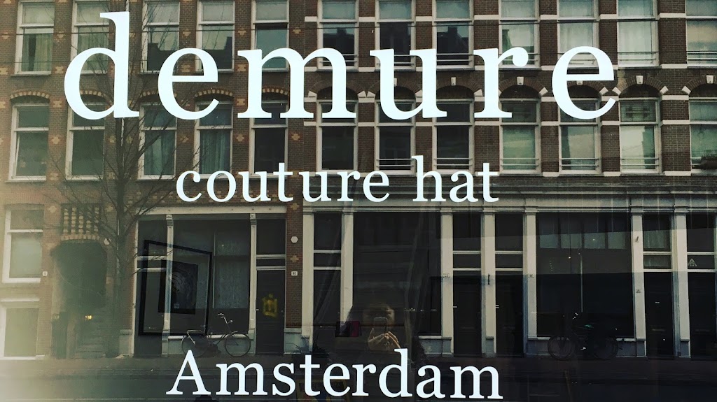 Demure Couture Hat | Korte Marnixstraat 5 Winkel, 1013 HT Amsterdam, Netherlands | Phone: 020 846 3834