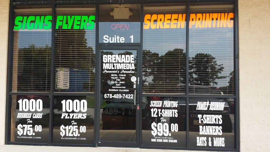 Grenade Multimedia | 501 Hwy 138 SW, Suite #1, Riverdale, GA 30274, USA | Phone: (678) 489-7422