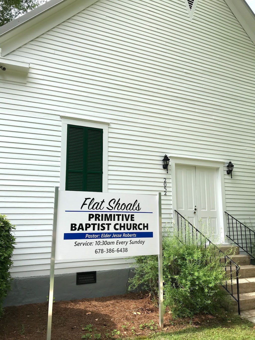 Flat Shoals Primitive Baptist Church | 2052 Fairview Rd, Stockbridge, GA 30281, USA | Phone: (678) 432-1218