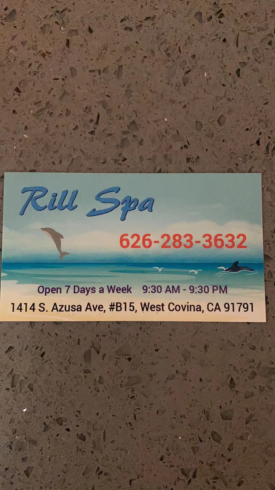 Rill SPA | 1414 S Azusa Ave B15, West Covina, CA 91791, USA | Phone: (626) 283-3632