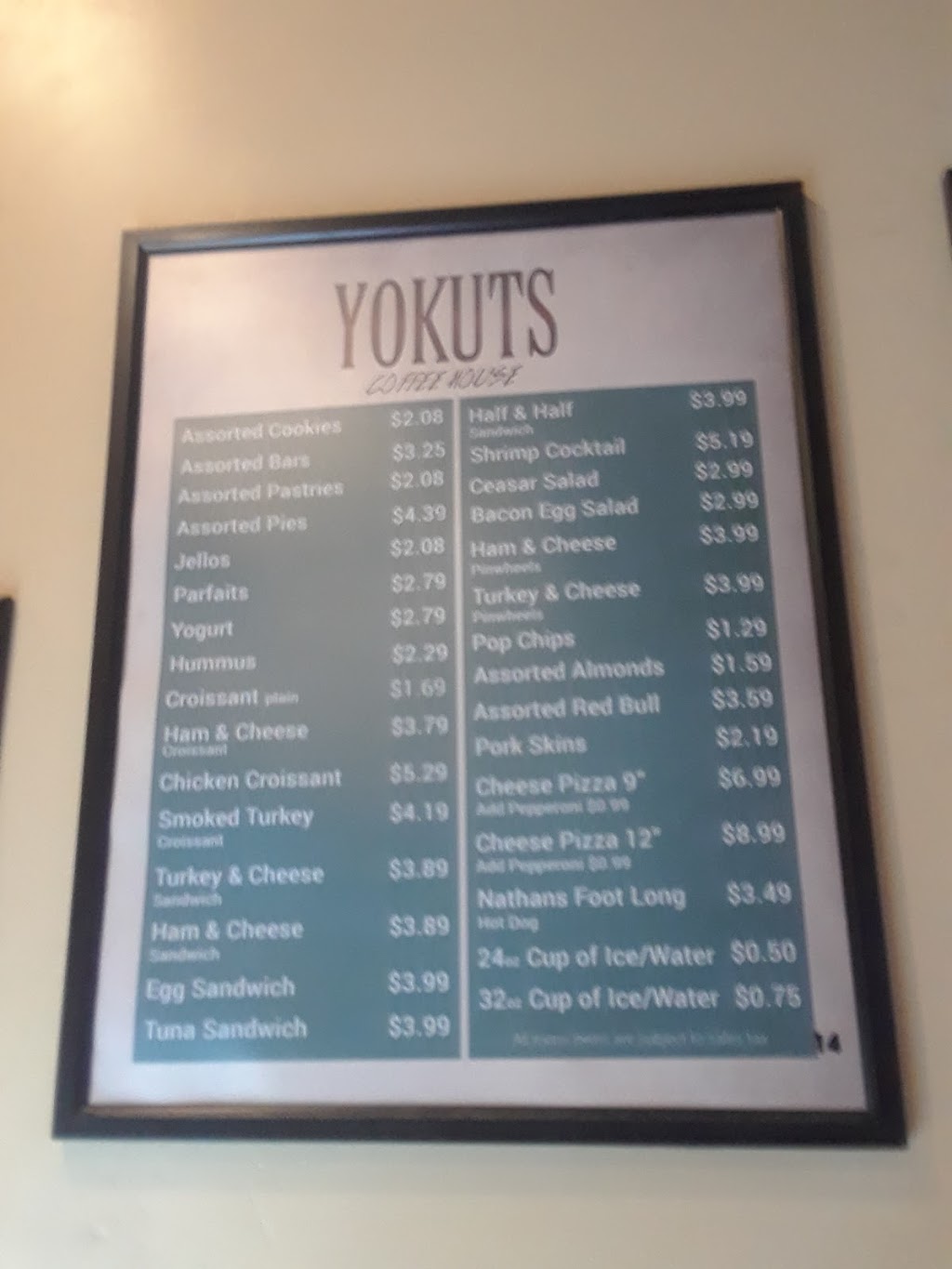 Yokuts Coffee House | 681 S Reservation Rd, Porterville, CA 93257, USA | Phone: (800) 903-3353