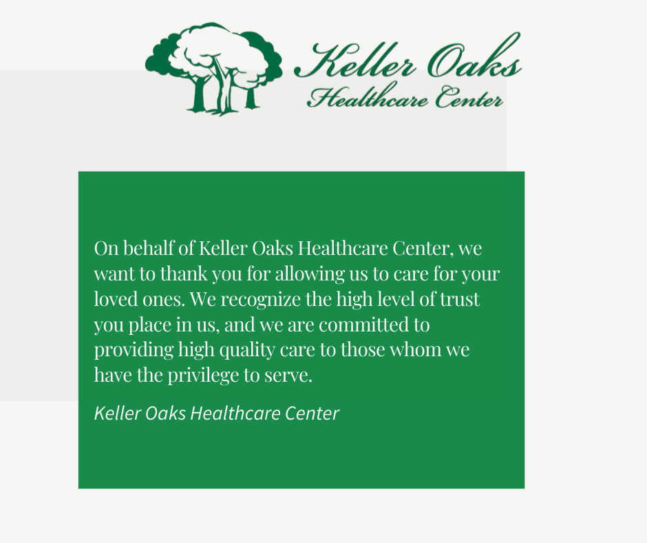 Keller Oaks Healthcare Center | 8703 Davis Blvd, Keller, TX 76248, USA | Phone: (817) 577-9999