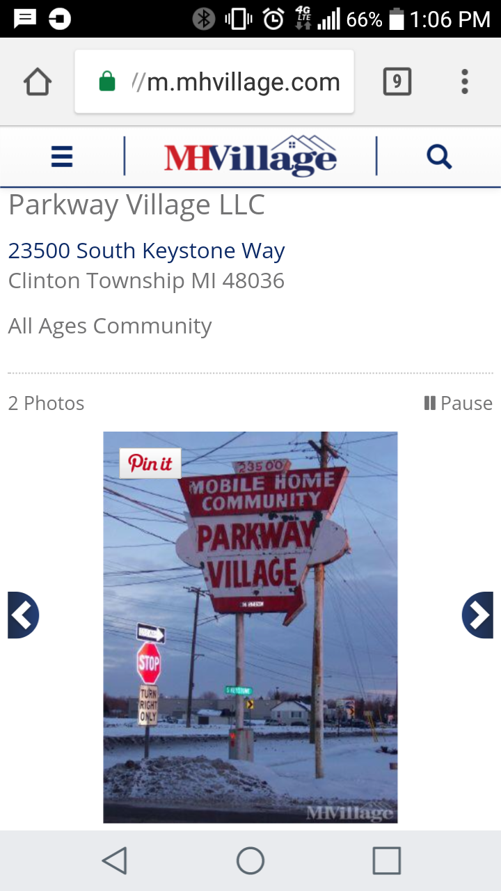 Parkway Village MHC | 23500 S Keystone Way, Clinton Twp, MI 48036, USA | Phone: (586) 468-0948