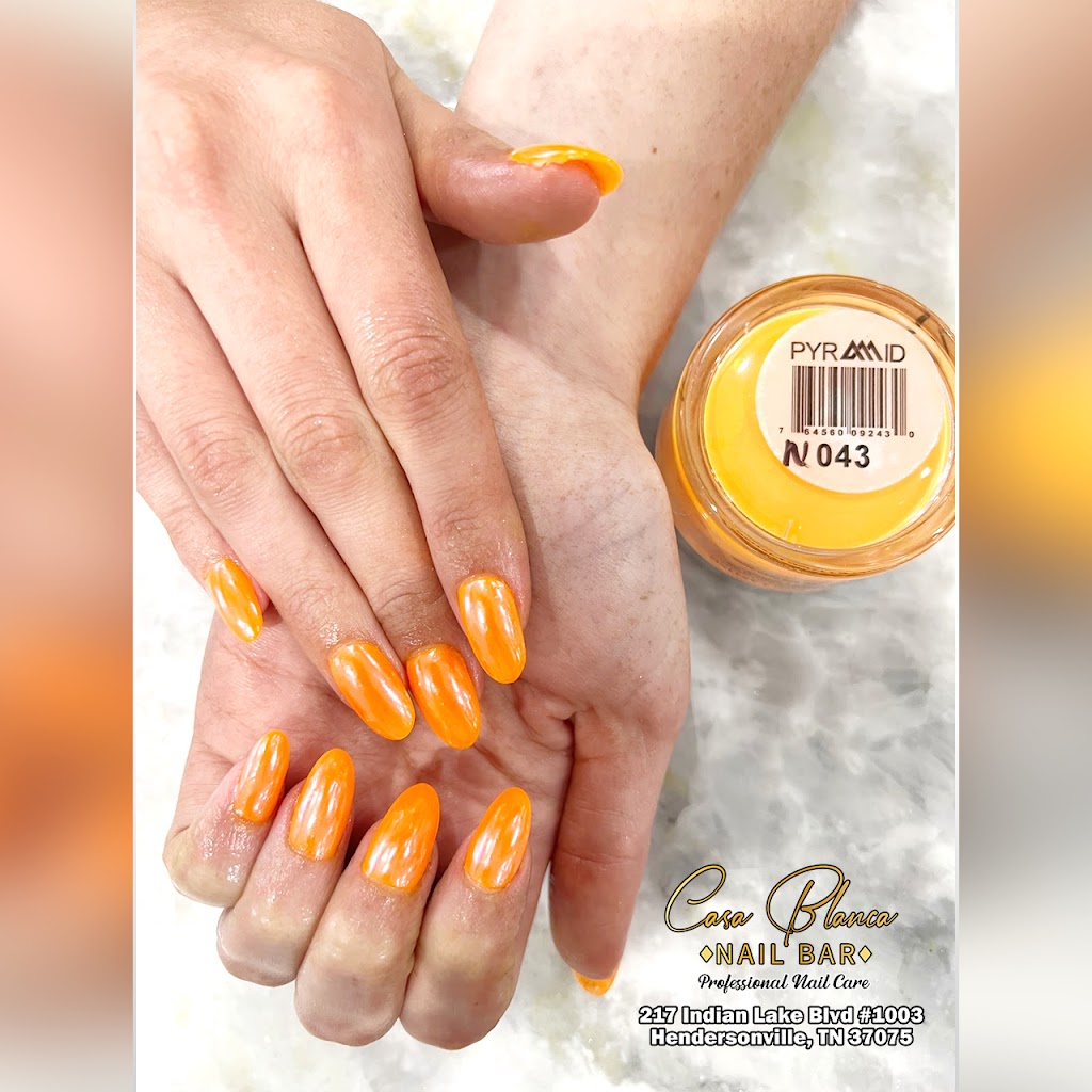 Casa Blanca Nail Bar Hendersonville | 217 Indian Lake Blvd #1003, Hendersonville, TN 37075, USA | Phone: (615) 431-2248