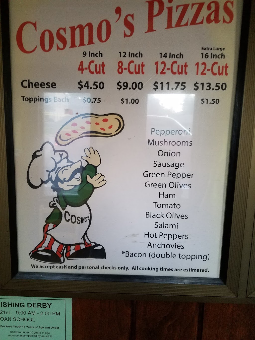 Cosmos Pizza | 3931 William Penn Hwy, Murrysville, PA 15668, USA | Phone: (724) 327-6020