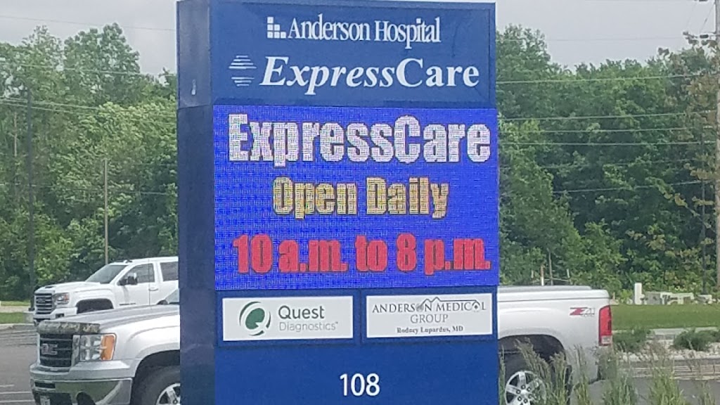 Anderson Hospital ExpressCare Troy | 108 West U.S, US-40, Troy, IL 62294, USA | Phone: (618) 667-1800