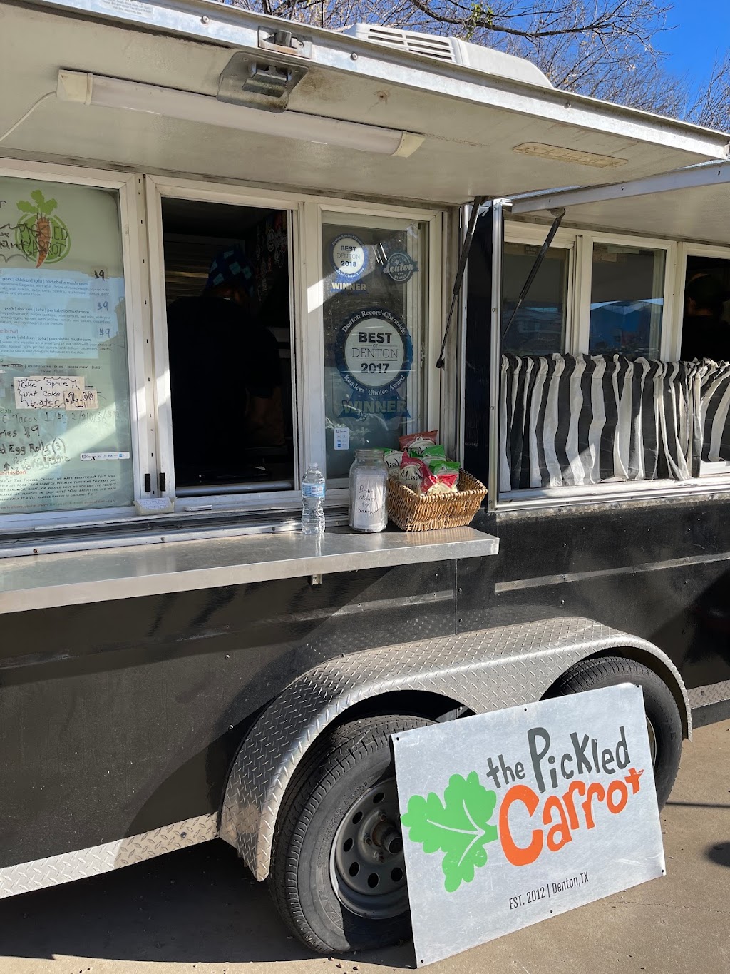 The Pickled Carrot | 208 N. Austin St., (We are mobile so please check our schedule for exact location and times), Denton, TX 76209, USA | Phone: (214) 597-0717