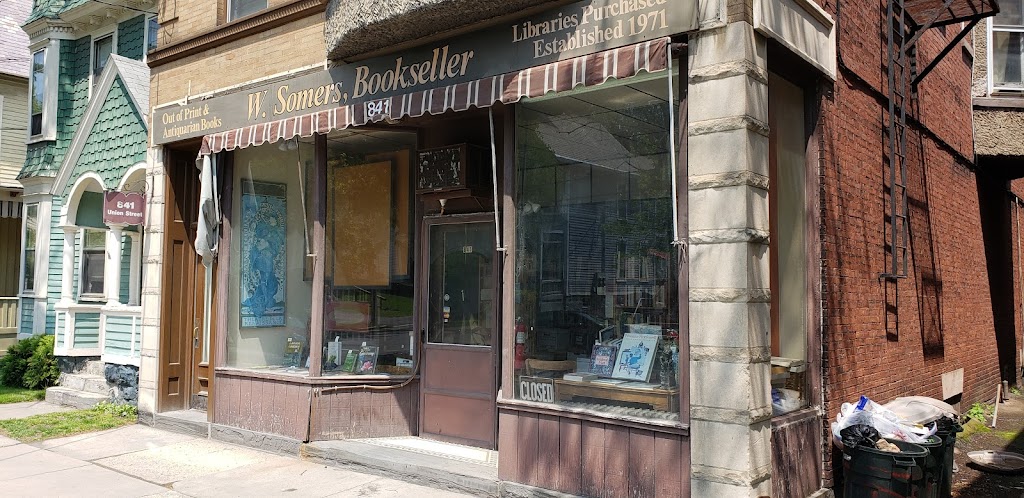 W Somers Bookseller | 841 Union St, Schenectady, NY 12308, USA | Phone: (518) 393-5266