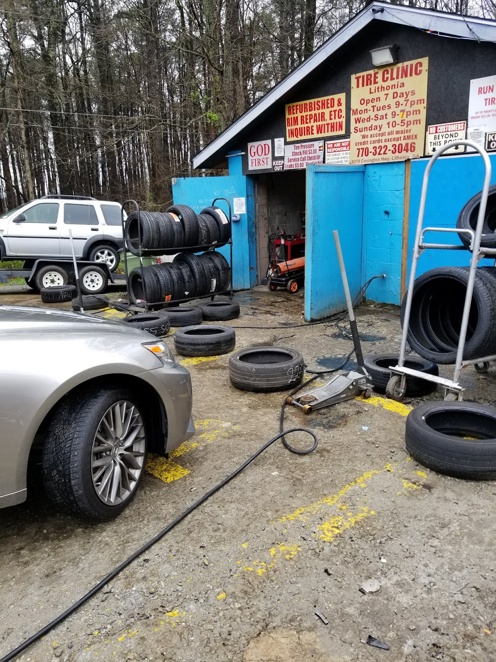 Tire Clinic | 6319 Covington Hwy, Lithonia, GA 30058, USA | Phone: (770) 322-3046