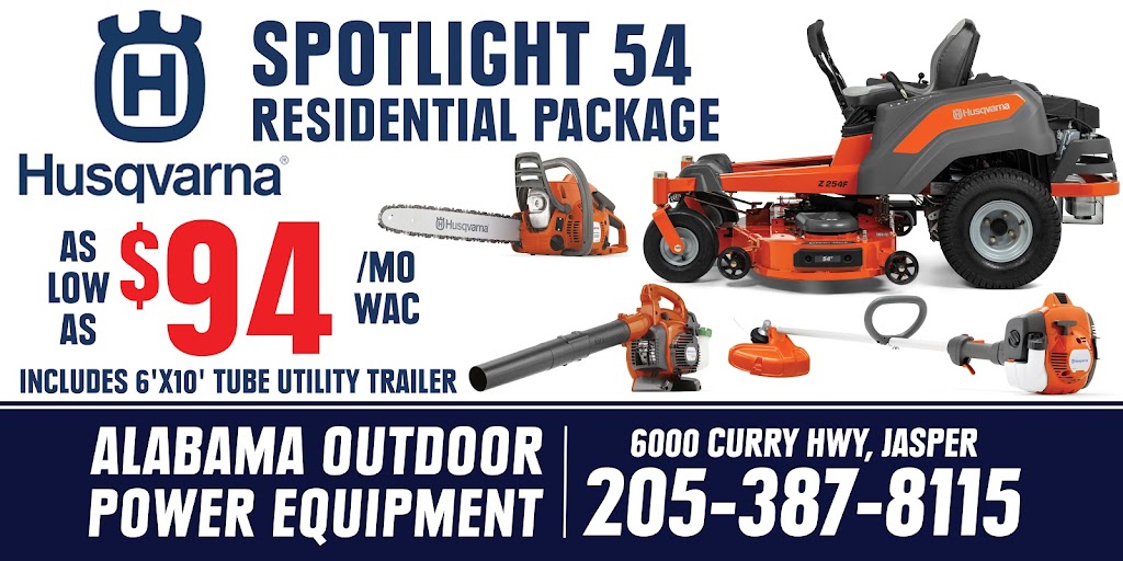 Alabama Outdoor Power Equipment | 6000 Curry Hwy, Jasper, AL 35503, USA | Phone: (205) 387-8115