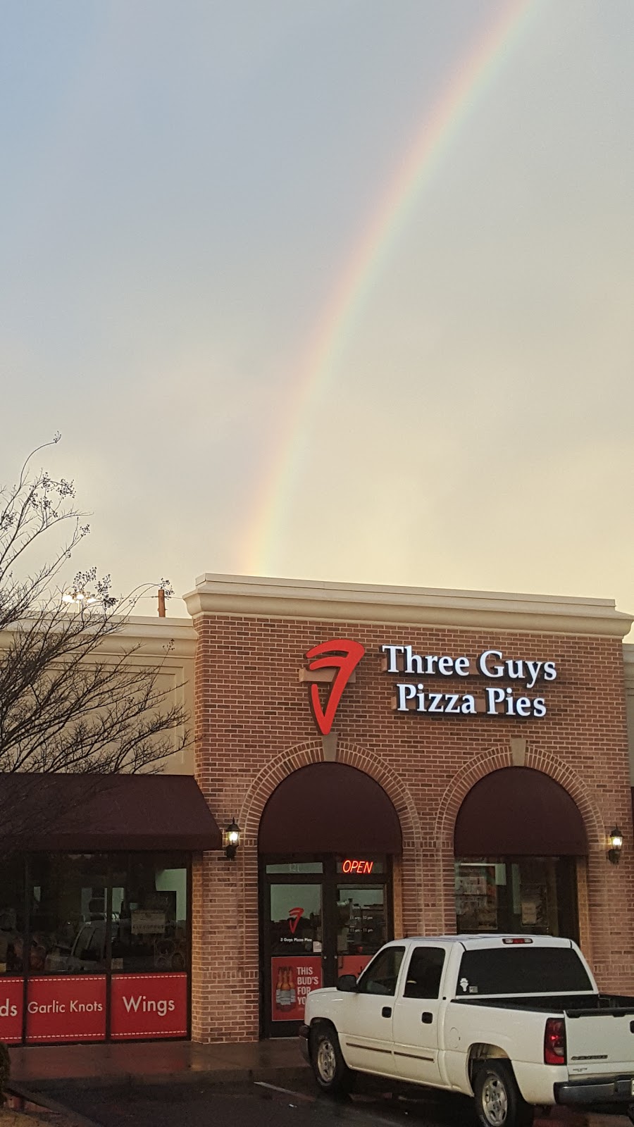 Three Guys Pizza Pies - Southaven | 1100 Church Rd W #121, Southaven, MS 38671, USA | Phone: (662) 470-5942