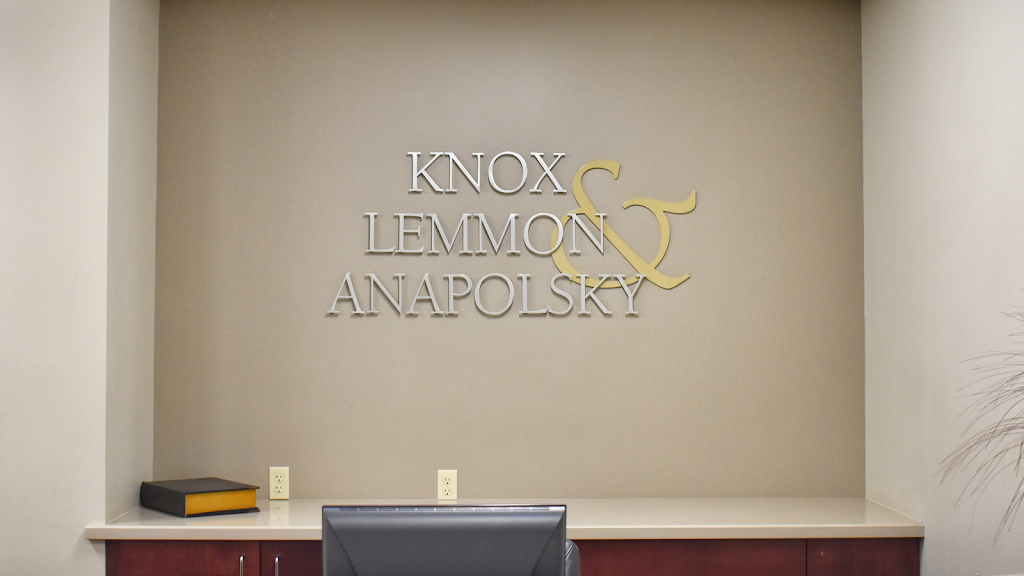 Knox Lemmon & Anapolsky LLP | 11249 Gold Country Blvd Suite 140, Gold River, CA 95670, USA | Phone: (916) 498-9911