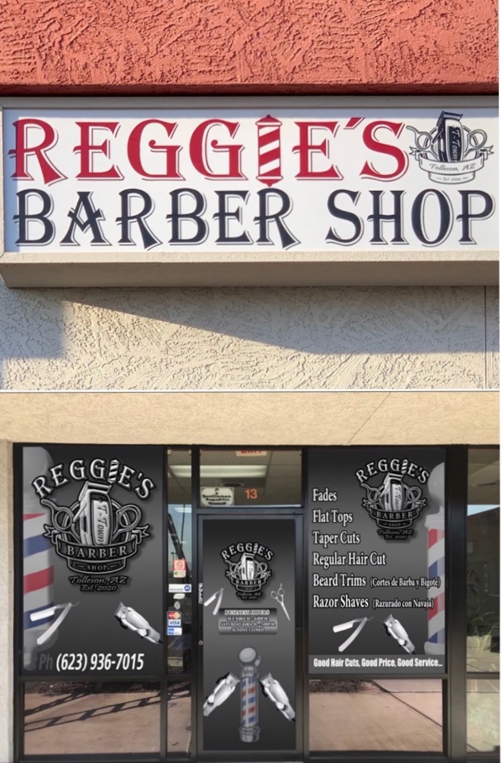 Reggies T-Town Barber Shop | 9550 W Van Buren St Suite #9, Tolleson, AZ 85353, USA | Phone: (623) 936-7015