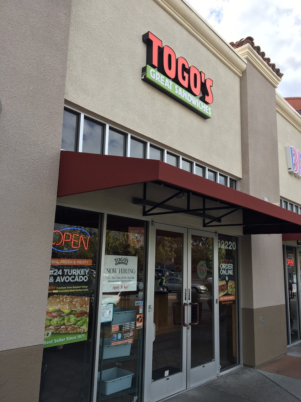 TOGOS Sandwiches | 32220 Dyer St, Union City, CA 94587, USA | Phone: (510) 475-8641