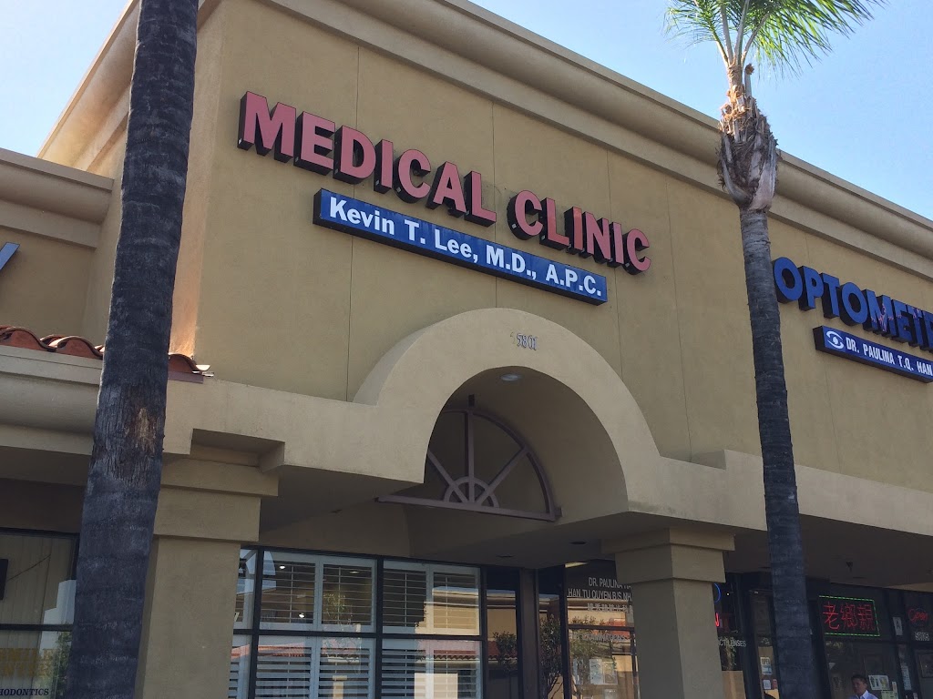 Kevin Tien Lee, MD | 5801 Rosemead Blvd, Temple City, CA 91780, USA | Phone: (626) 292-1241