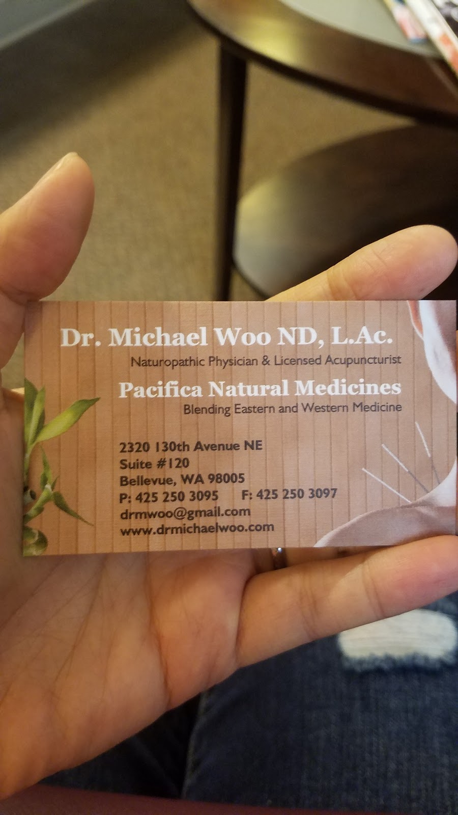 Dr. Michael Woo-Pacifica Natural Medicines | 2320 130th Ave NE Bldg. E Ste, Bellevue, WA 98005, USA | Phone: (425) 250-3095