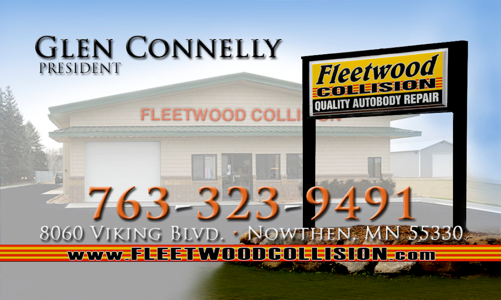 Fleetwood Collision | 8060 Viking Blvd NW, Nowthen, MN 55330, USA | Phone: (763) 323-9491