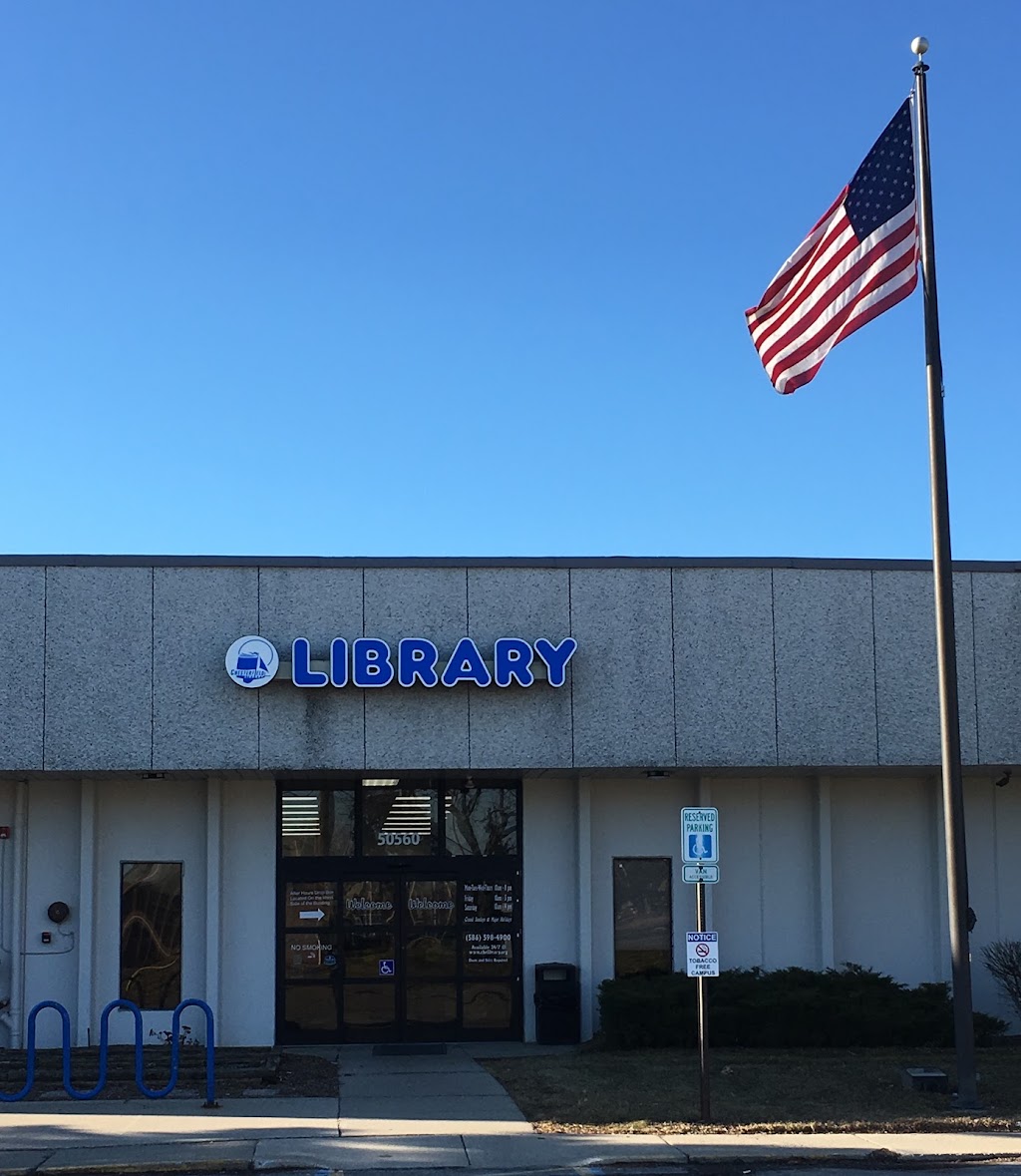 Chesterfield Township Library | 50560 Patricia St, New Baltimore, MI 48051 | Phone: (586) 598-4900